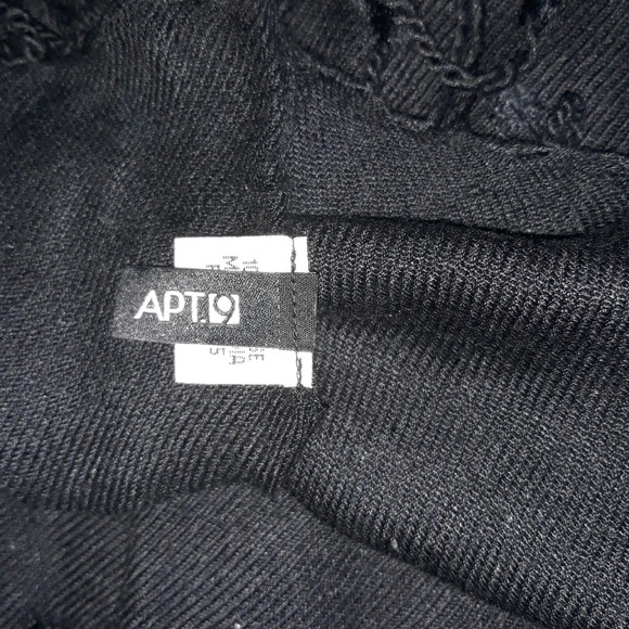 APT. 9 Black Scarf - Picture 4 of 4